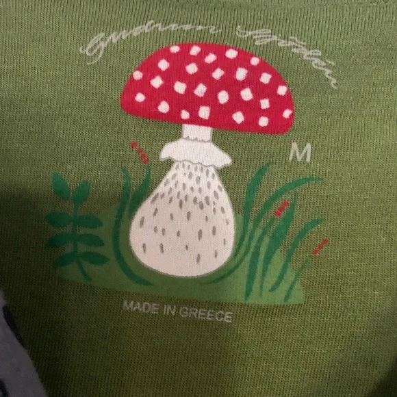 Gray Patterned Long Sleeve Top - Picture 4 of 10